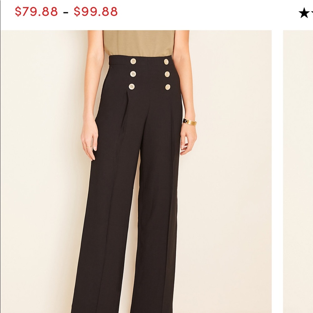 New with tag - Ann Taylor Wide Leg pants